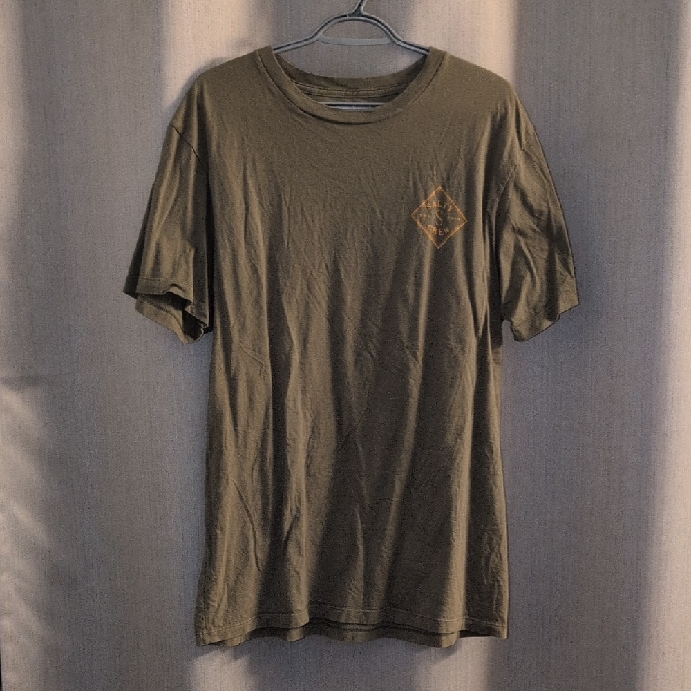 Salty Crew Olive Green Short-Sleeve Diamond Logo Tee